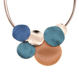 Six round necklace
