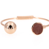 Ball saucer bracelet