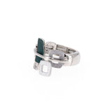 Ring with squares and rectangles