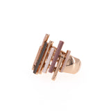 Anello barrette fine