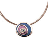 Collana occhio astratto