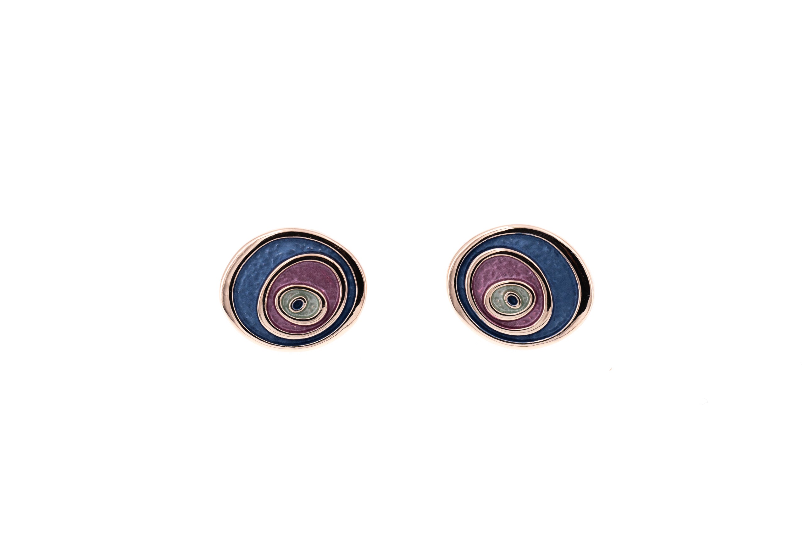 Abstract eye earrings