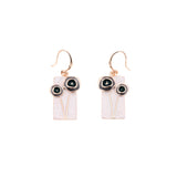 Two flower earrings