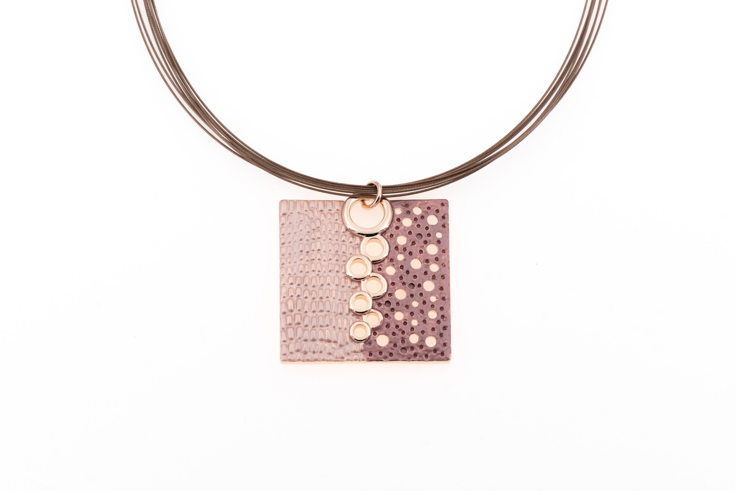 Square Bubble Necklace