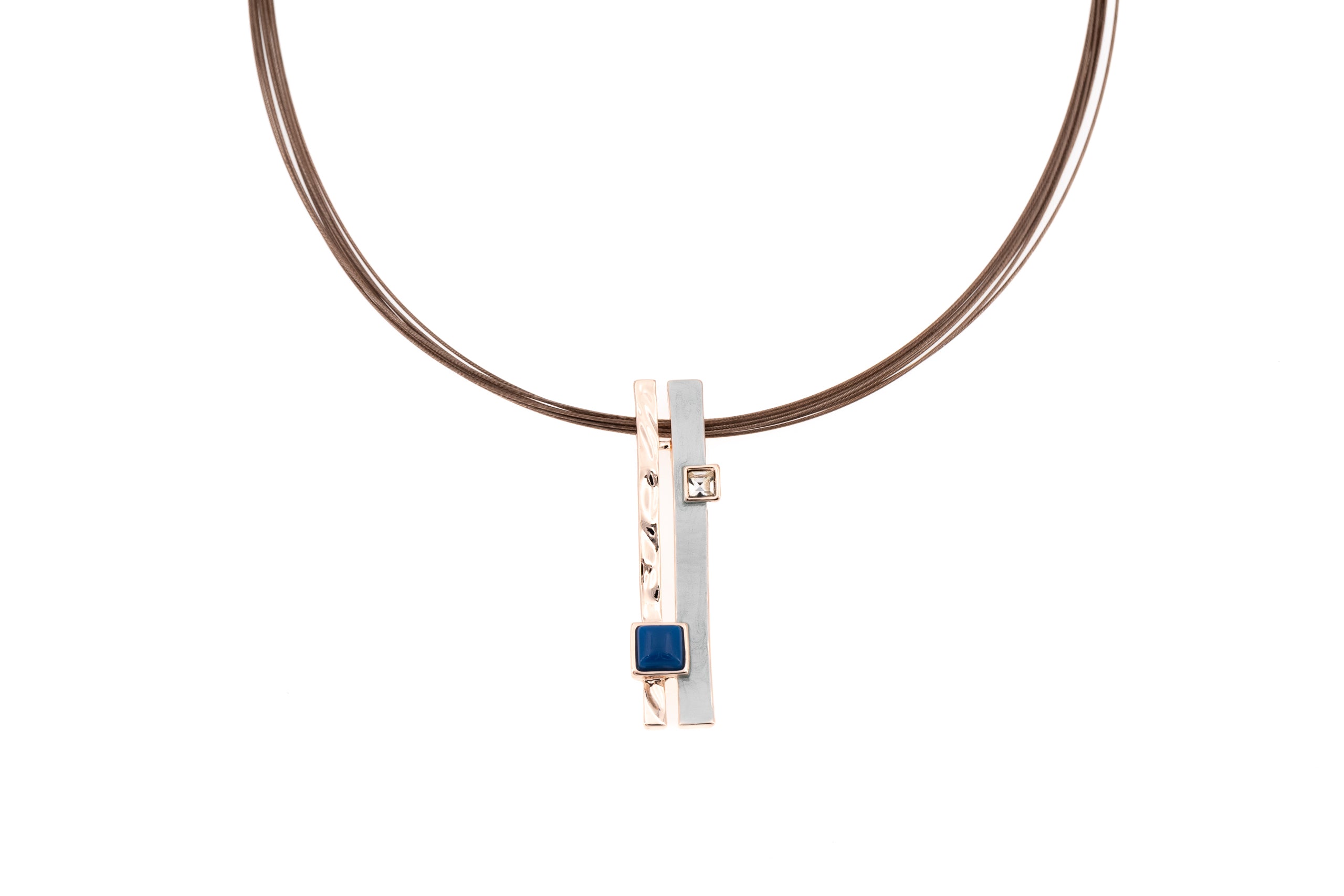 Double bar necklace