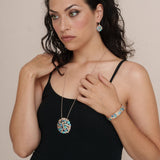 Collana mosaico quadretti