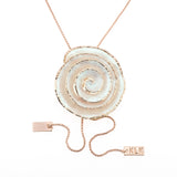 Collana lunga chiocciola