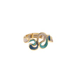 Anello serpentina intrecciata oro