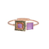 Bracciale tre quadrati