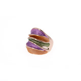 Anello fascia ondulata