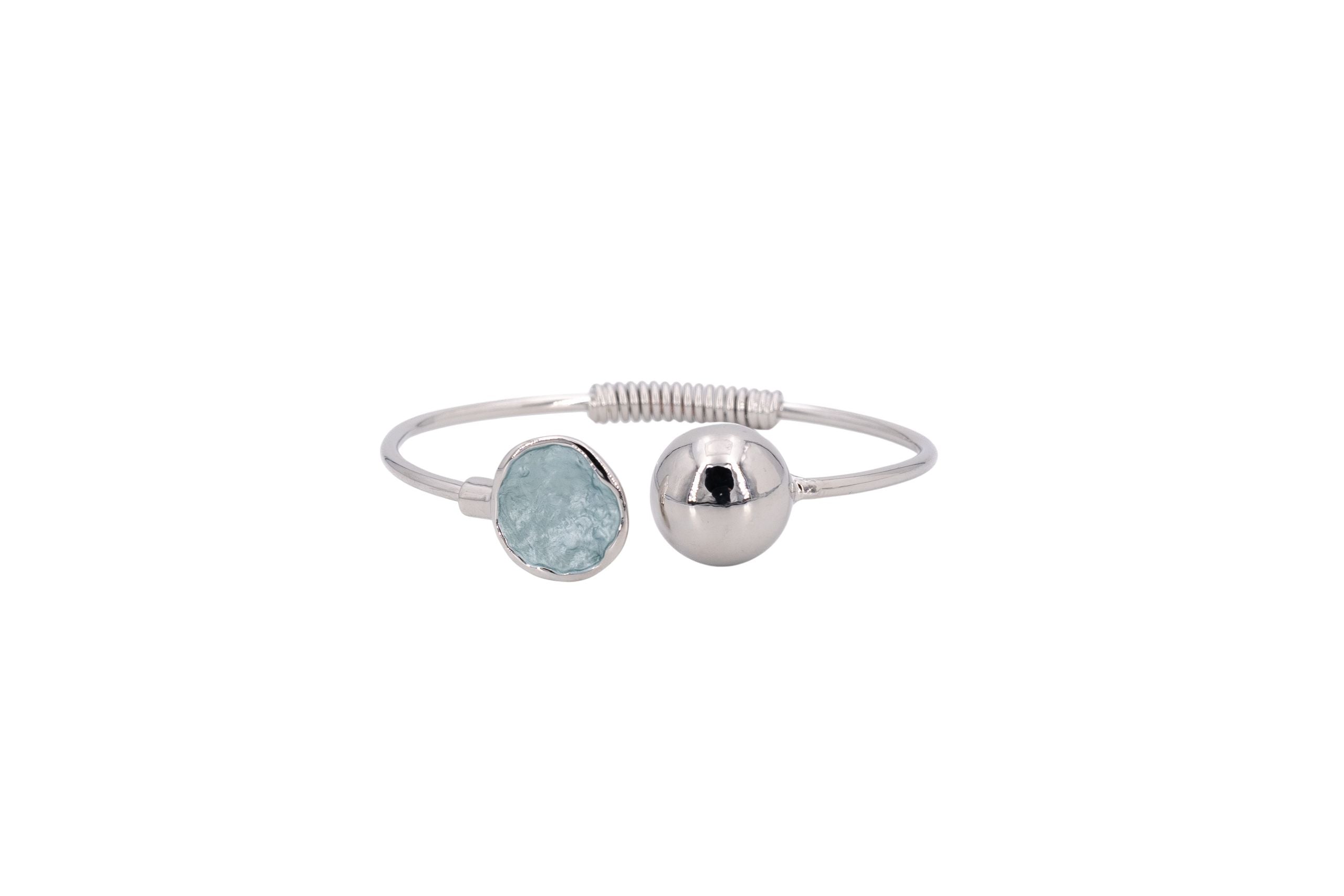 Bracciale piattino pallina