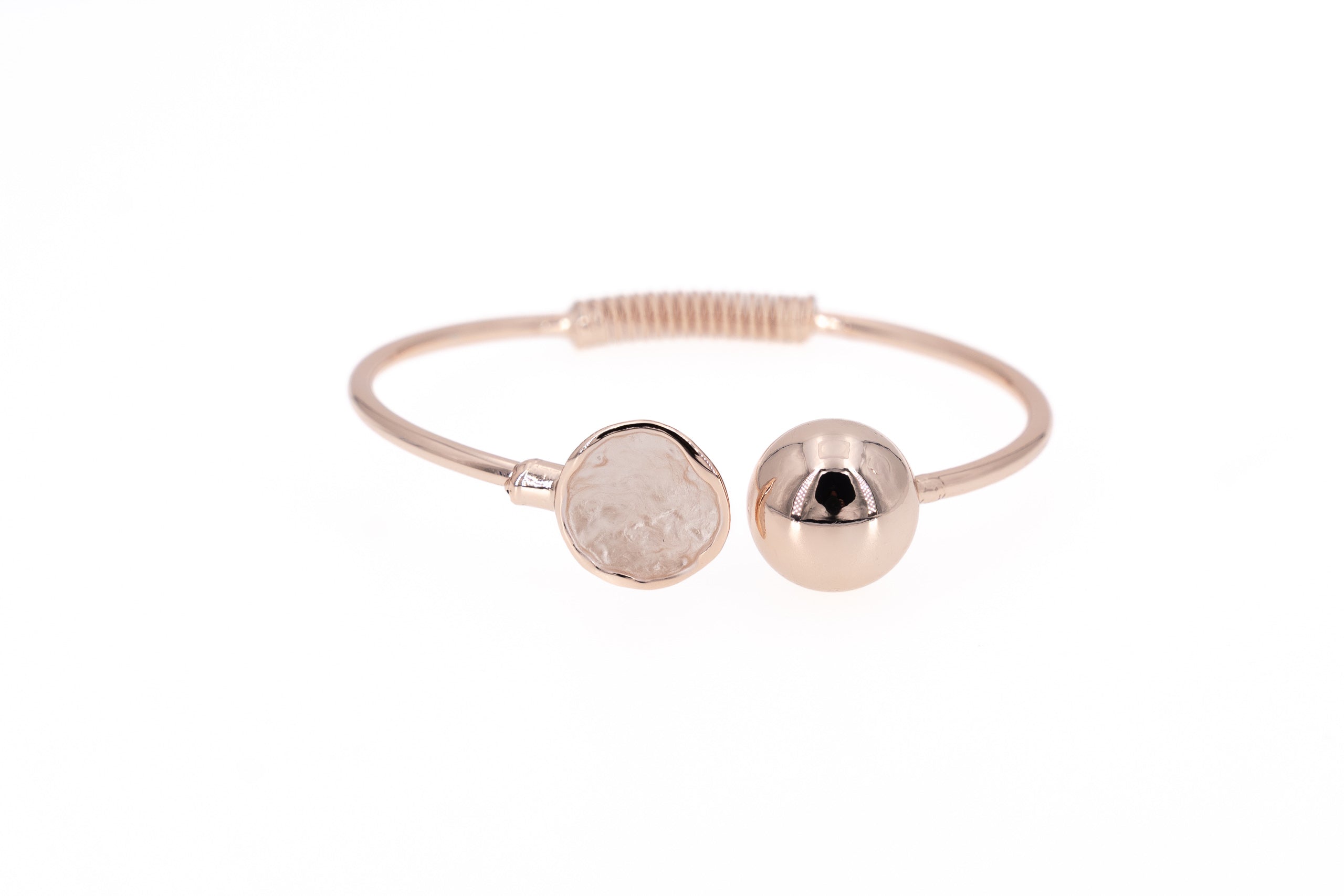 Bracciale piattino pallina