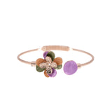 Bracciale doppio fiore