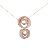Collana lunga spirali