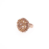 Anello pallina fiorellini