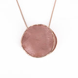 Collana lunga tondo fessura