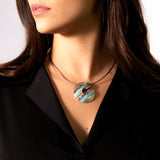 Collana chiocciola rigata