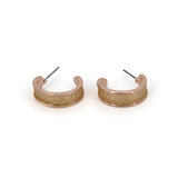 Crescent moon earrings