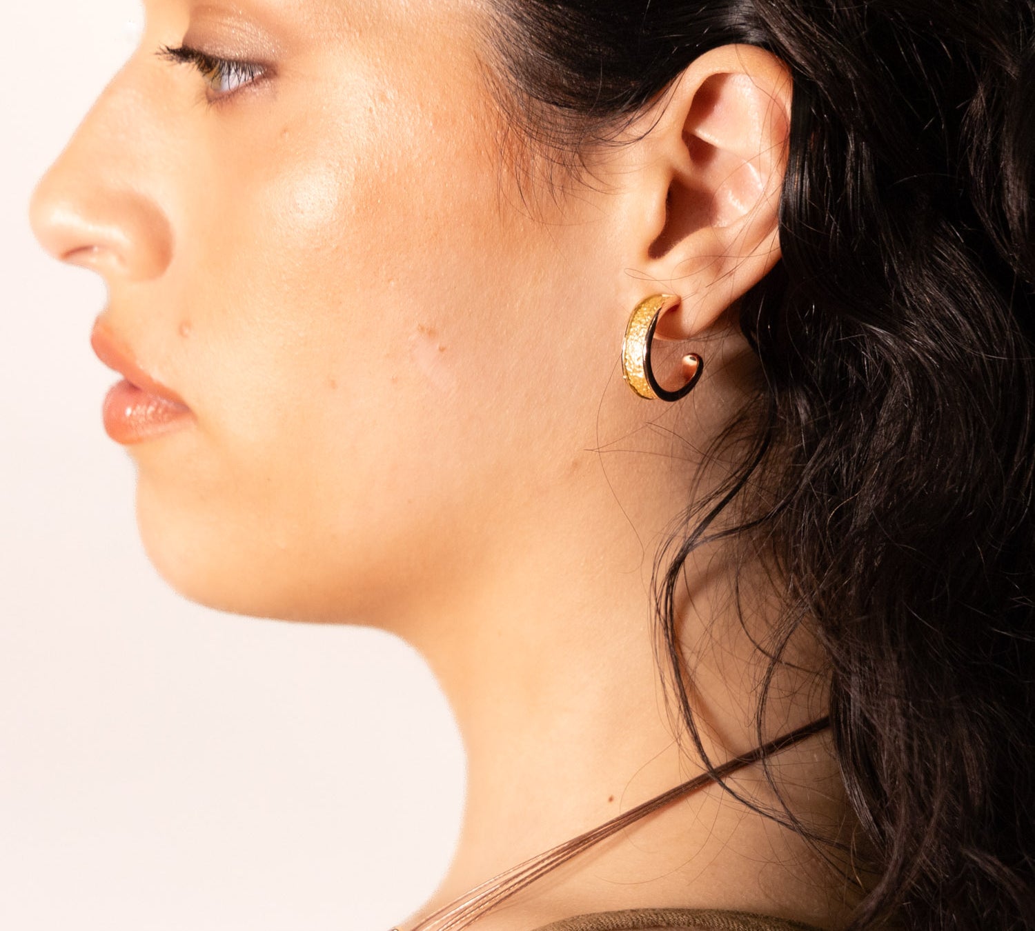 Crescent moon earrings