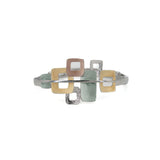 Bracciale quadrati e rettangoli