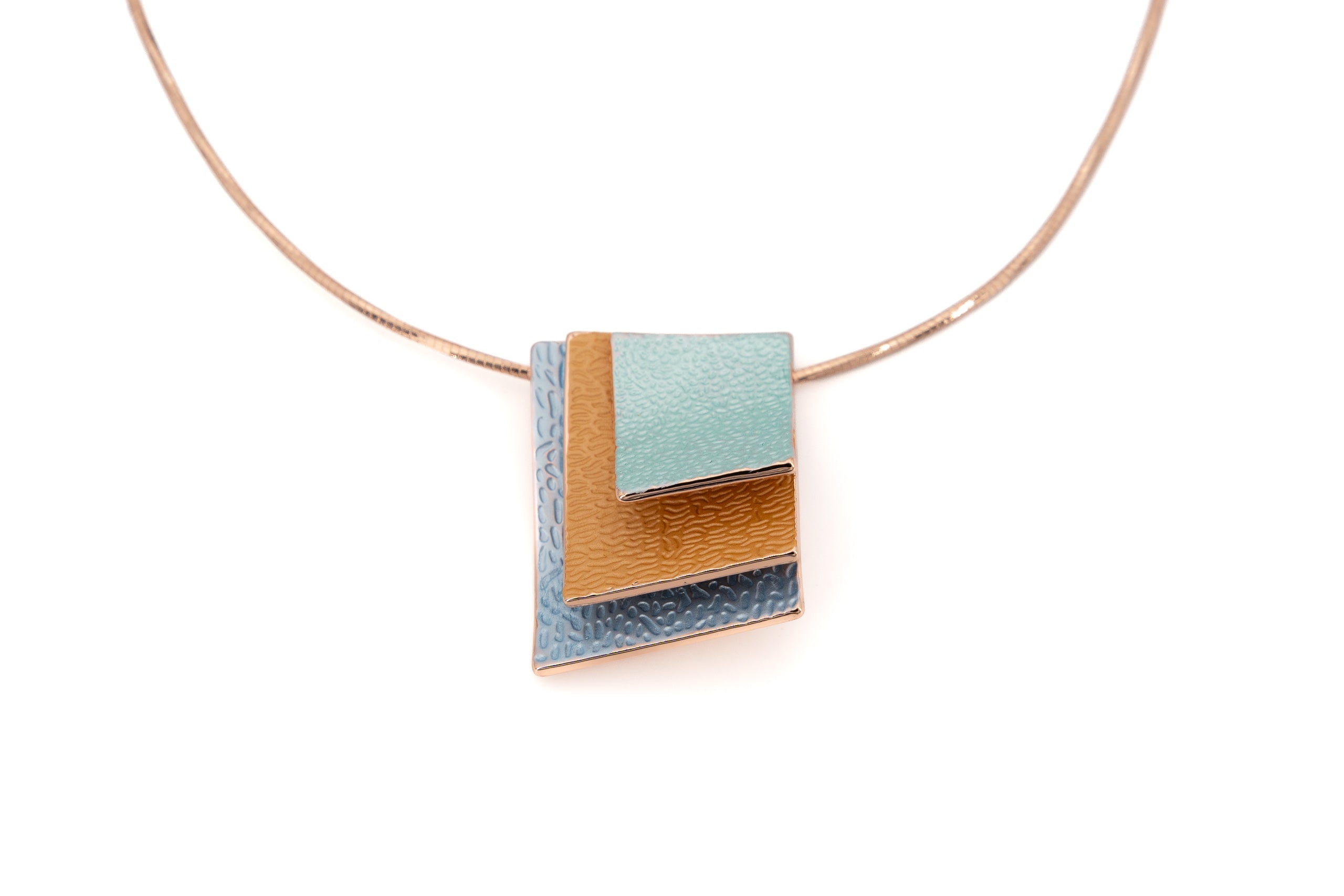 Collana rettangoli curvi