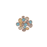 Anello grappolo tondo