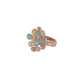 Anello grappolo tondo