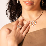 Anello grappolo tondo