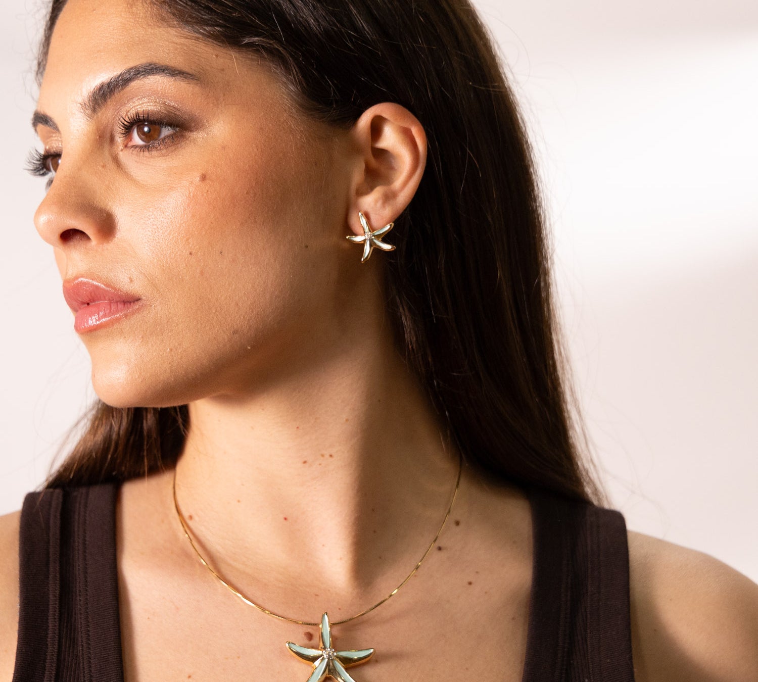 Starfish earrings