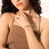 Bracciale quadratino triangolino