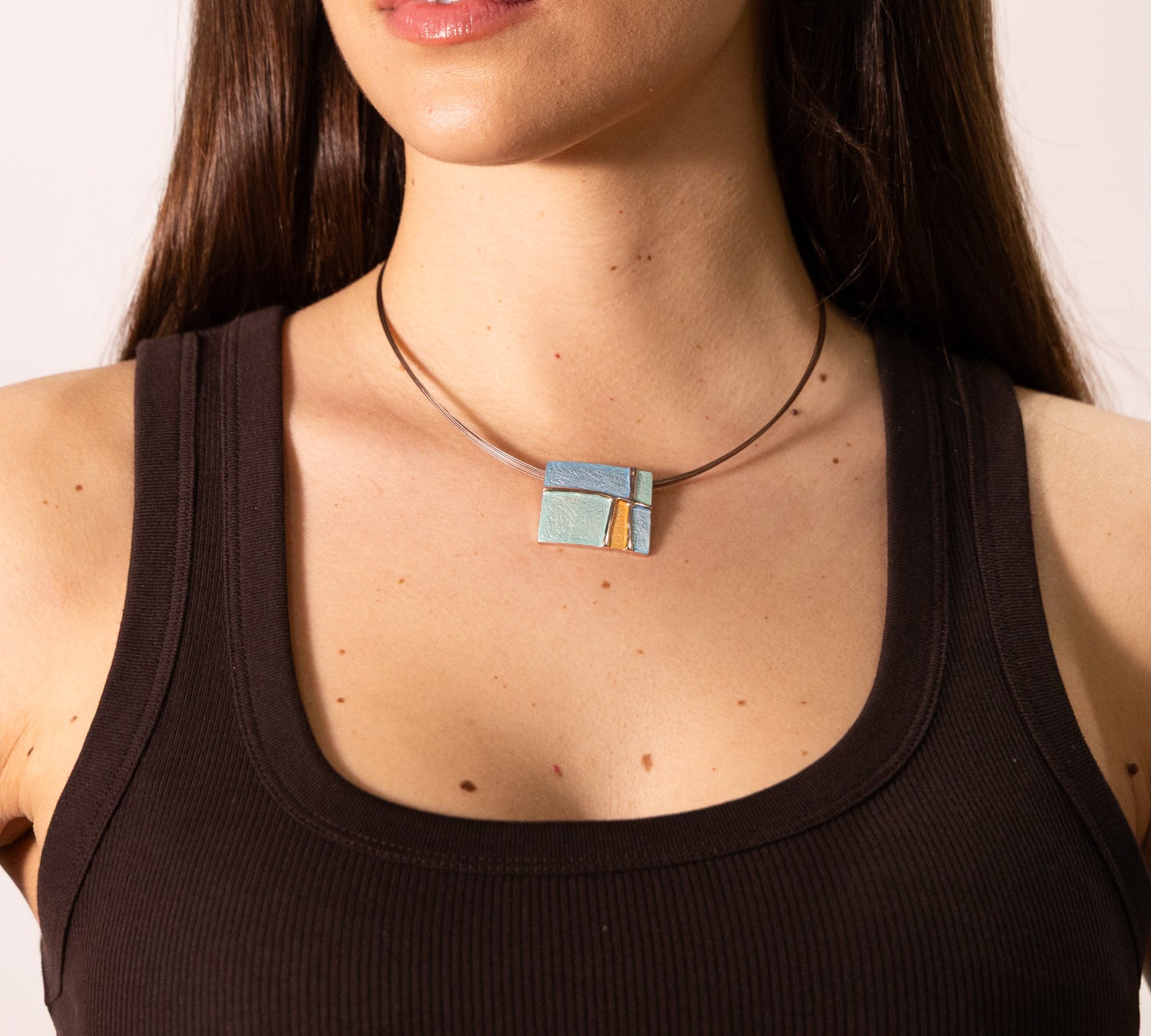 Collana quadro astratto