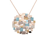 Collana mosaico quadretti
