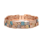 Bracciale mosaico quadretti
