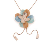 Collana doppio fiore