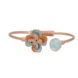 Bracciale doppio fiore