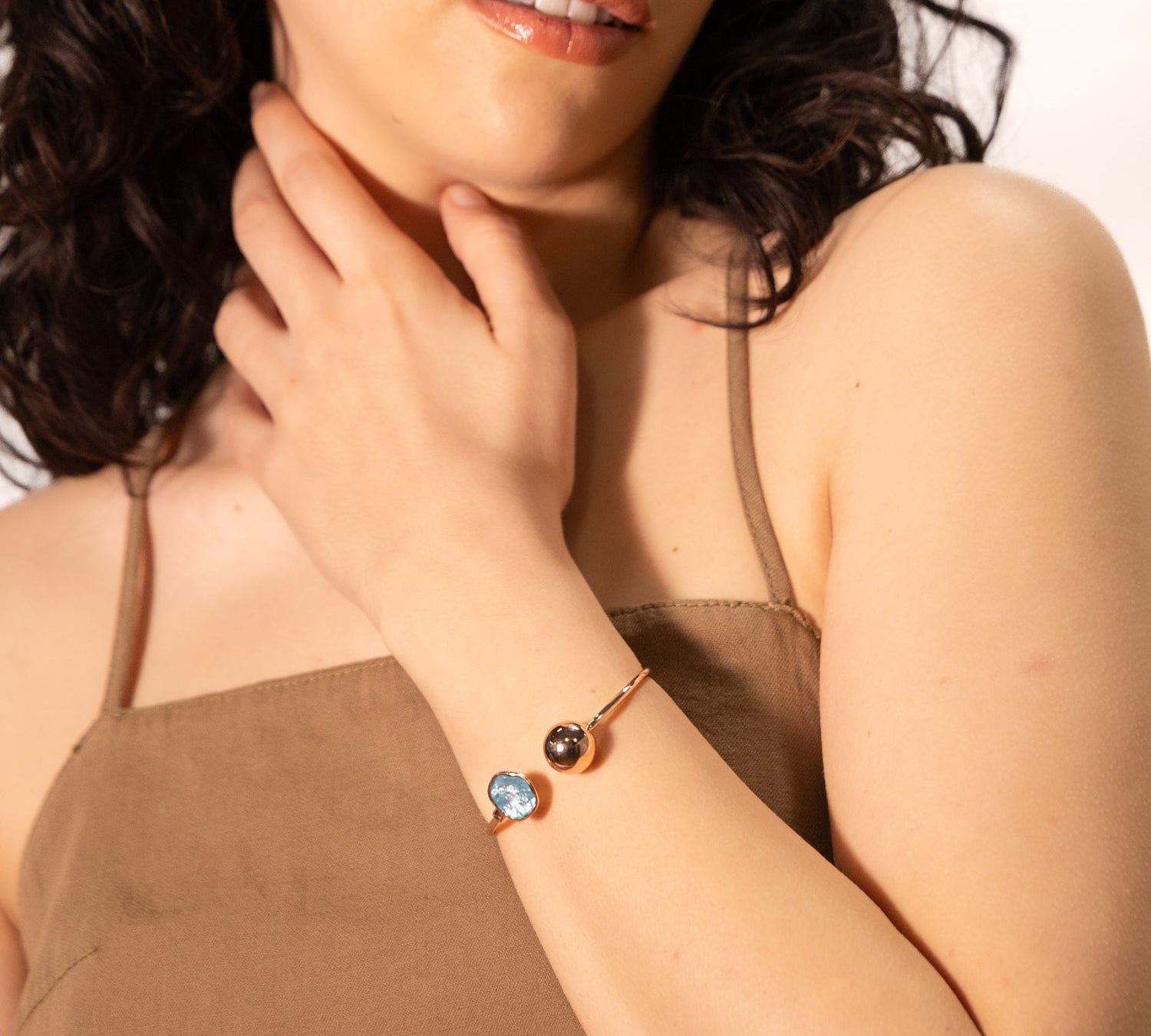 Bracciale piattino pallina