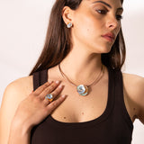 Anello fiore aureo
