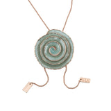 Long snail necklace
