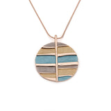 Collana lunga multi fasce