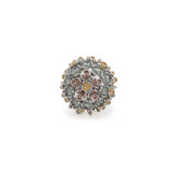 Anello pallina fiorellini