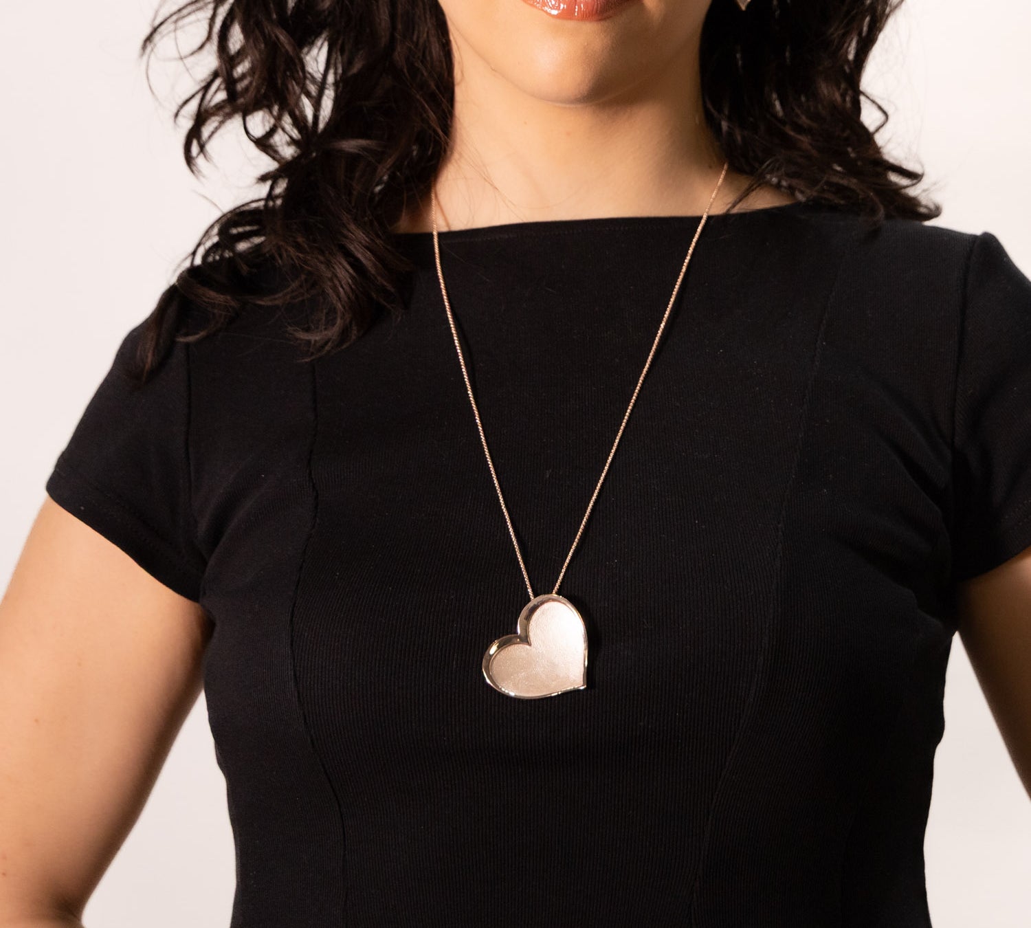 Collana lunga cuore