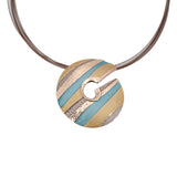 Collana chiocciola rigata