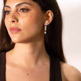 Barrette earrings