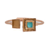 Bracciale tre quadrati