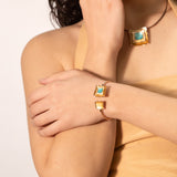 Bracciale tre quadrati