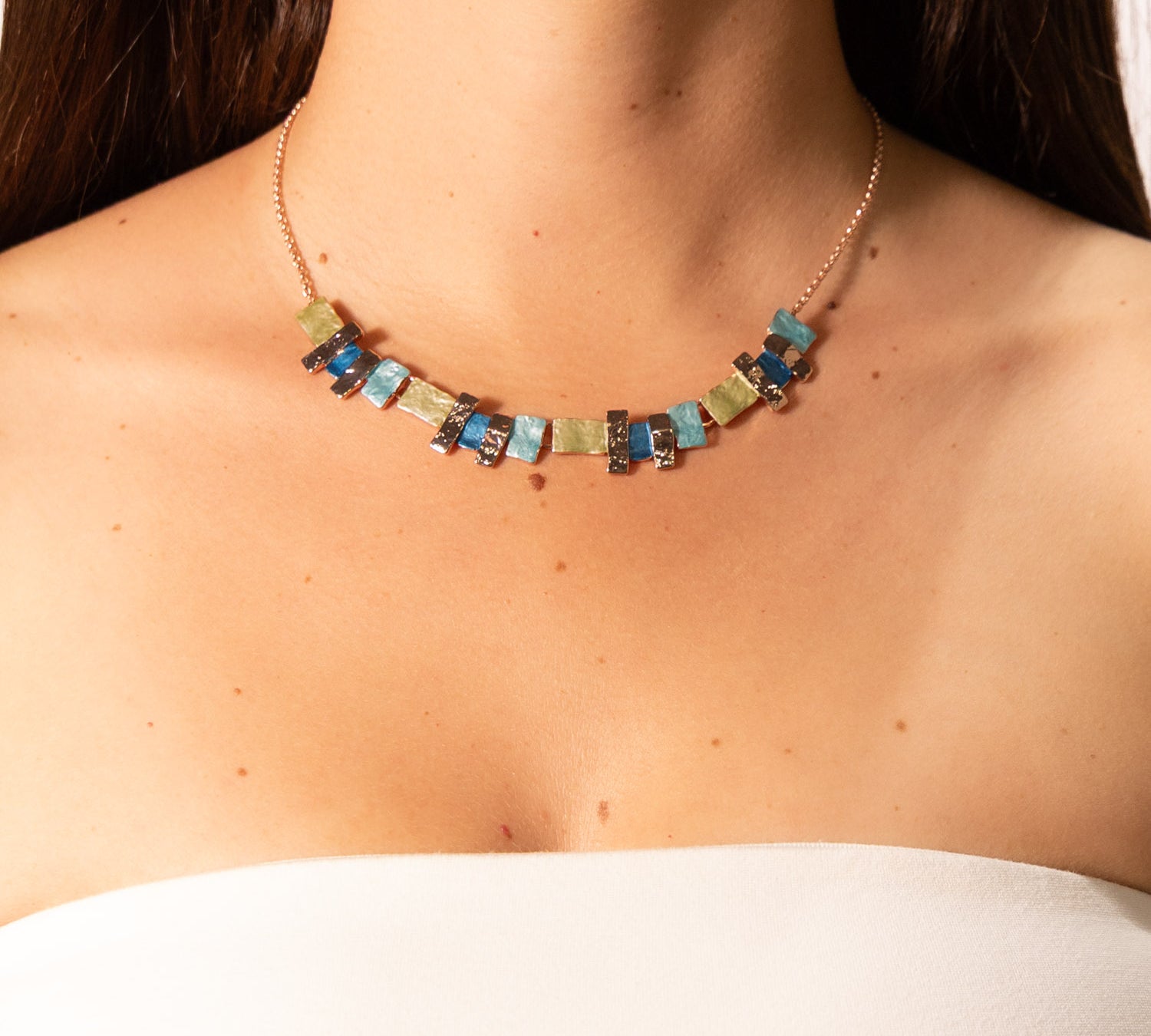 Girocollo multi barrette