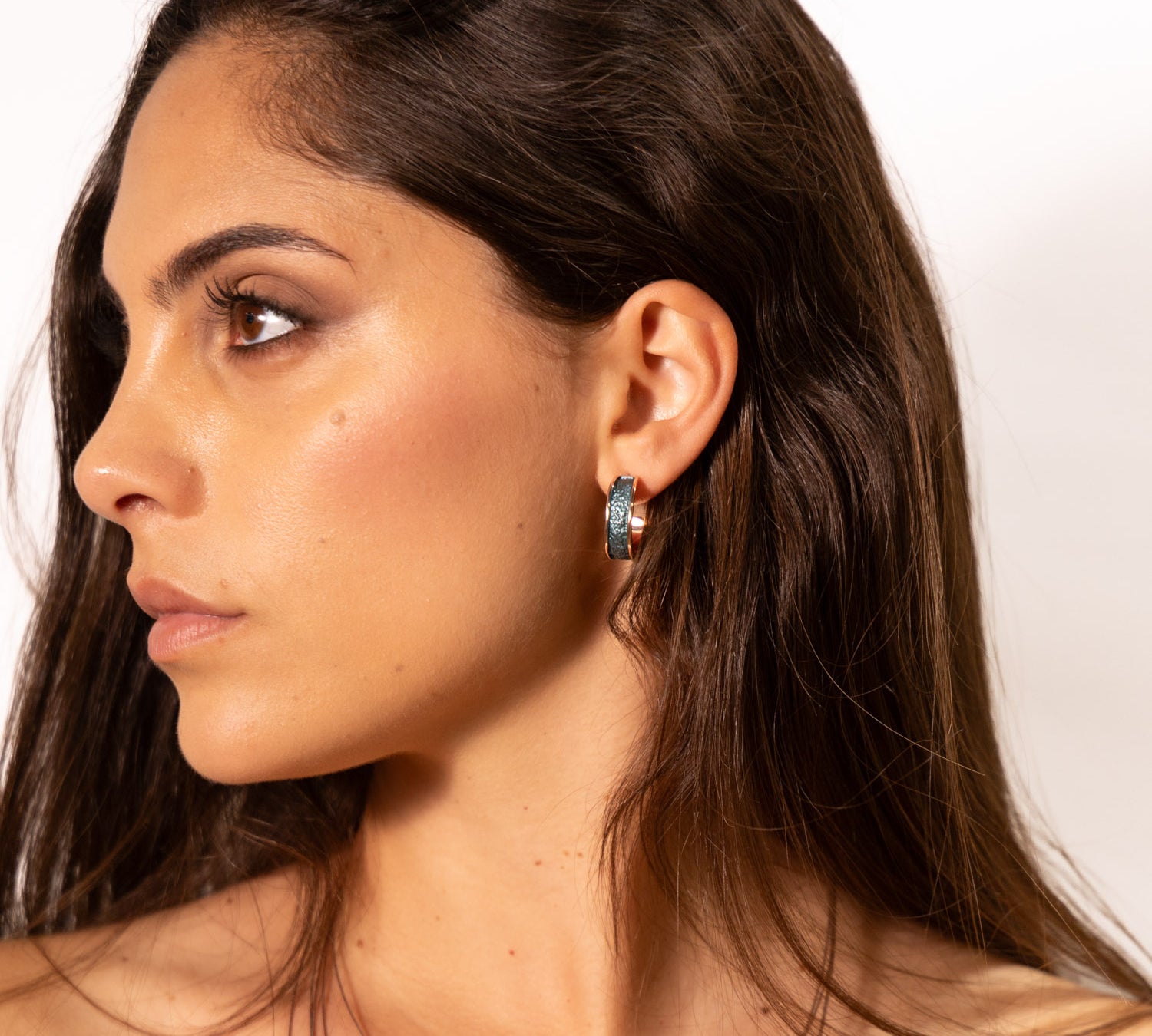 Crescent moon earrings