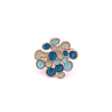 Anello grappolo tondo