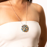 Collana mosaico quadretti