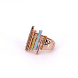 Anello barrette fine